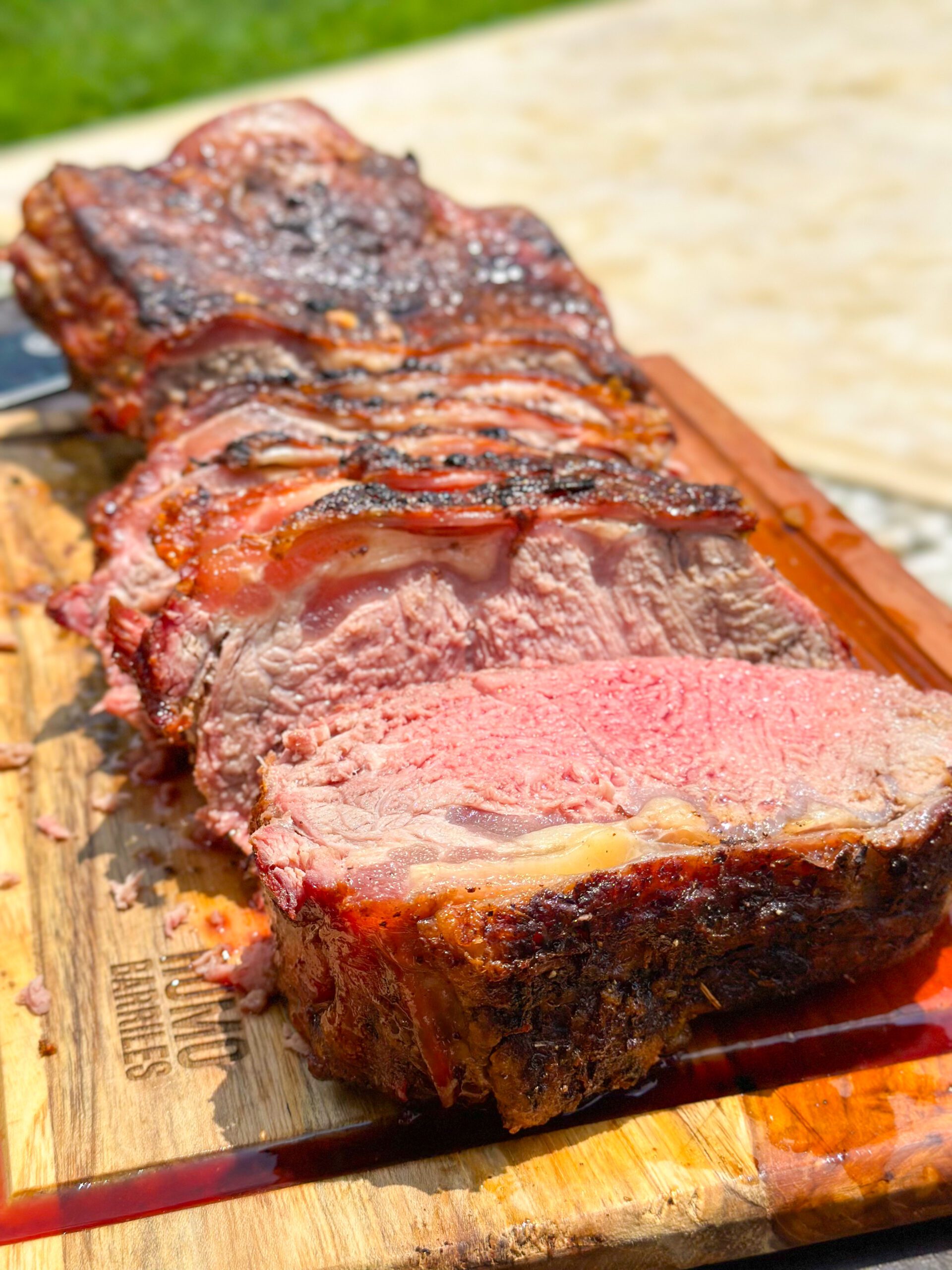 Barbecued Rib-eye Capsicum recipe