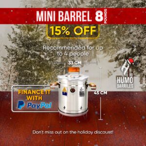 8 Pounds - Mini Barrel